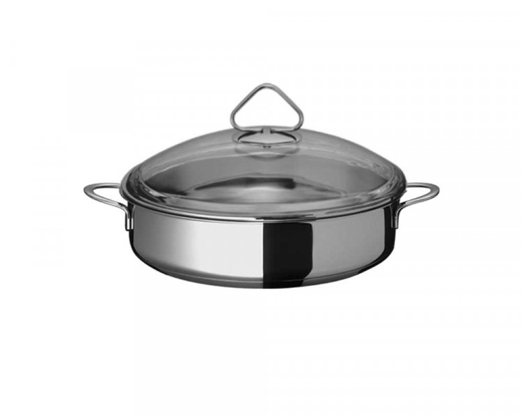 Жаровня 26 см. Гурман Стекло ВСМПО 220226